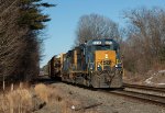 CSXT 2514 Leads L053-19 at Cumberland, ME